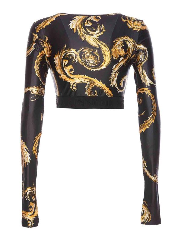 Versace Jeans Couture: トップス＆タンクトップ online - トップ/タンクトップ - 黒