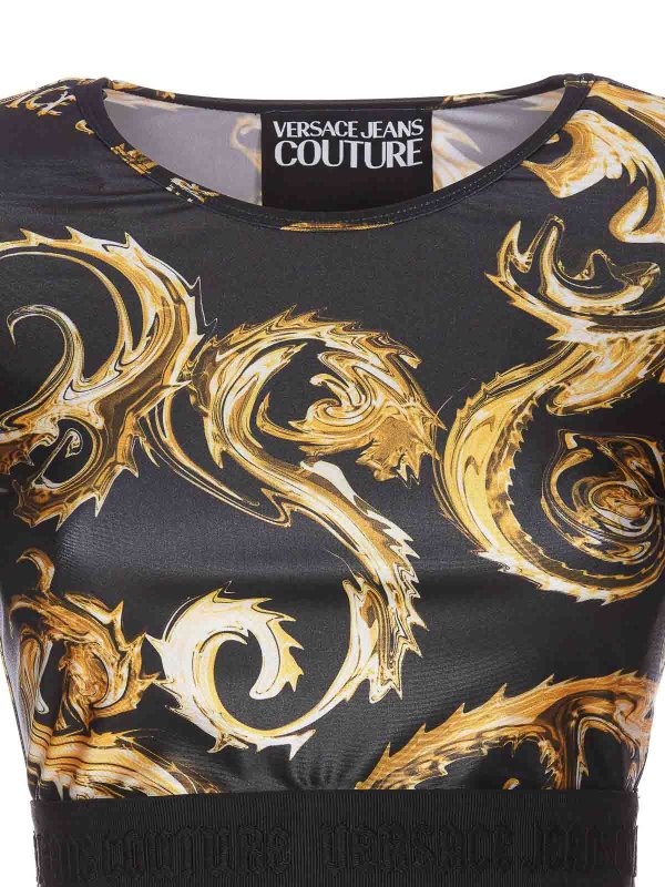 トップ/タンクトップ - 黒 shop online: Versace Jeans Couture