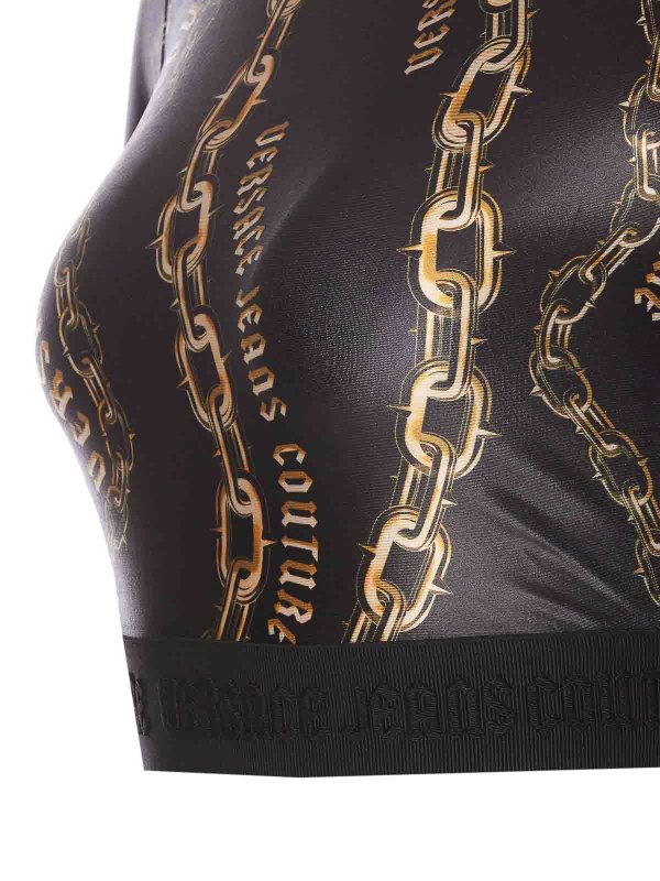 The Best Shops Versace Jeans Couture: トップス＆タンクトップ - トップ/タンクトップ - 黒