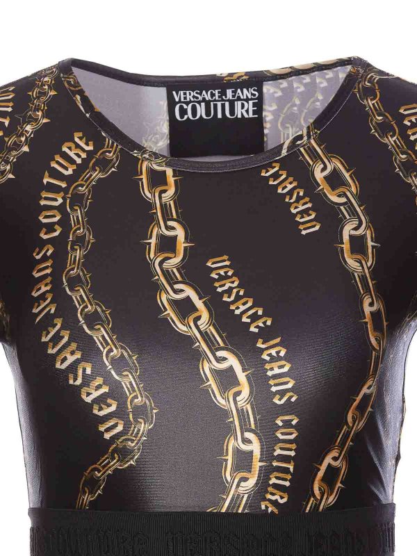 トップ/タンクトップ - 黒 shop online: Versace Jeans Couture