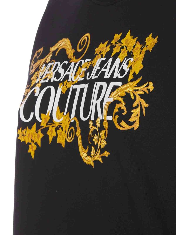 The Best Shops Versace Jeans Couture: Sweatshirts & Sweaters - Baroque sweatshirt
