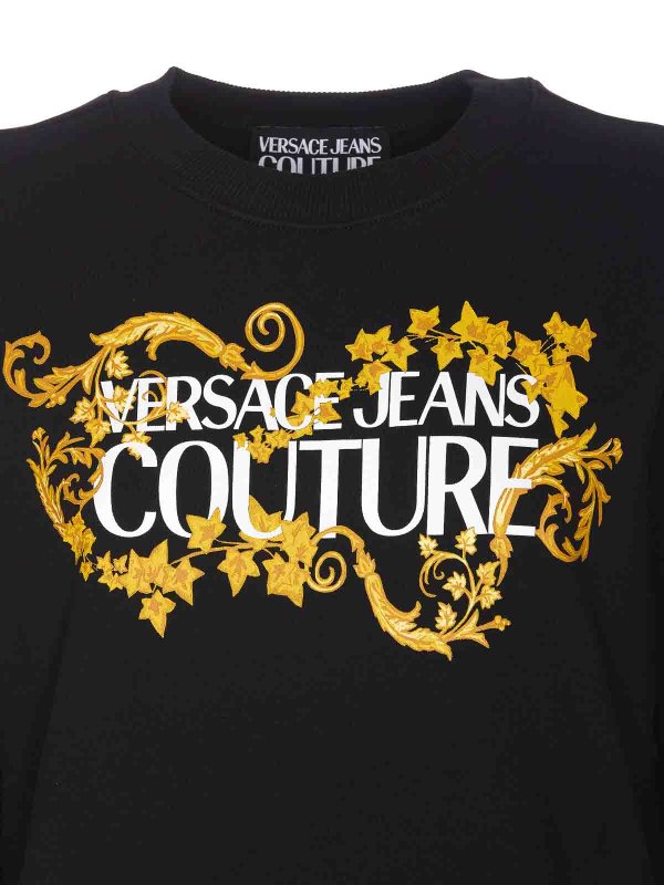 Baroque sweatshirt shop online: Versace Jeans Couture