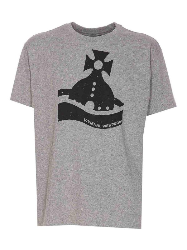 VIVIENNE WESTWOOD: T-shirts - T-Shirt - Grau