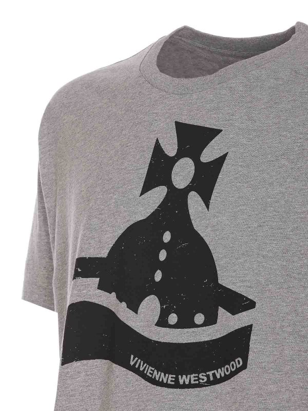 The Best Shops VIVIENNE WESTWOOD: T-shirts - T-Shirt - Grau