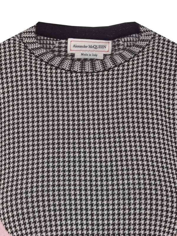 Rundhalspullover - Bunt shop online: ALEXANDER MCQUEEN