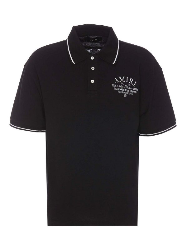 AMIRI: Polos - Polo - Negro