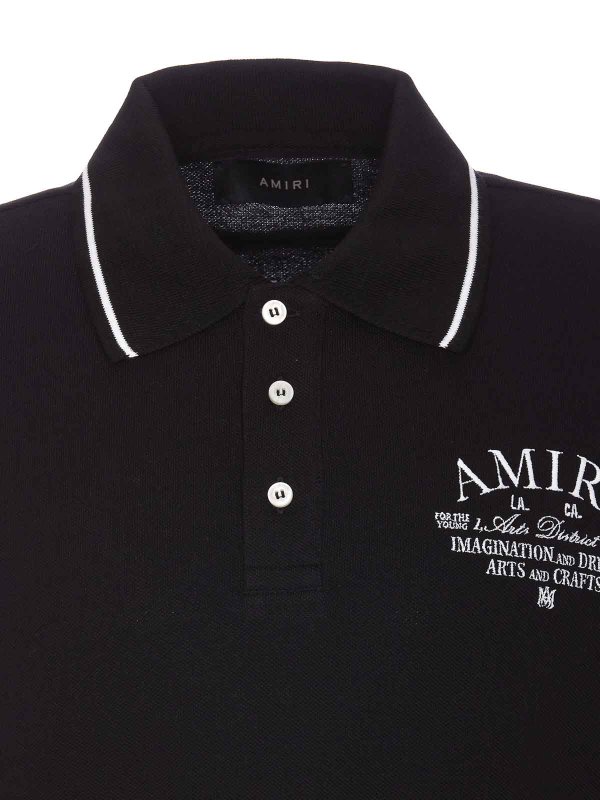 Polo - Negro shop online: AMIRI