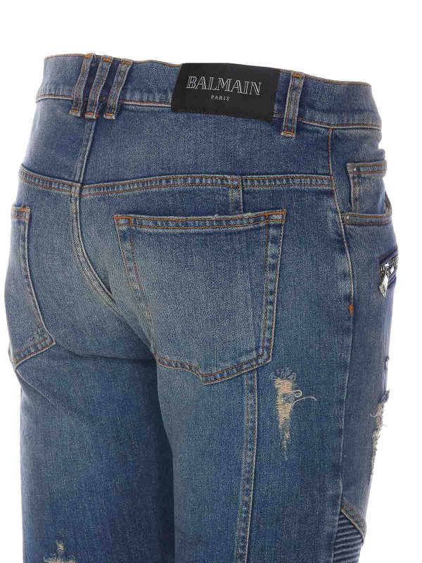 The Best Shops Balmain: jeans dritti, a sigaretta - Jeans sottili