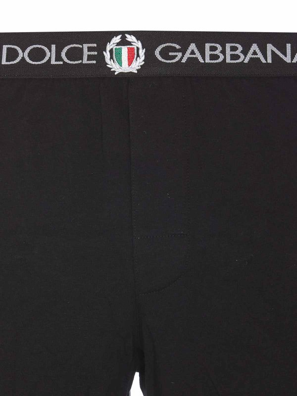 スイムショーツ/スイムトランクス - 黒 shop online: DOLCE & GABBANA