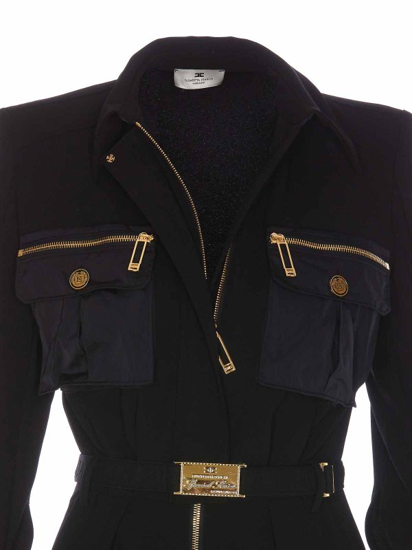 スーツ - 黒 shop online: ELISABETTA FRANCHI