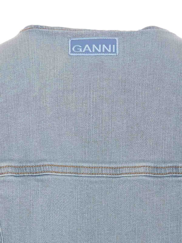 The Best Shops GANNI: Vestes en denim - Veste En Jean - Denim