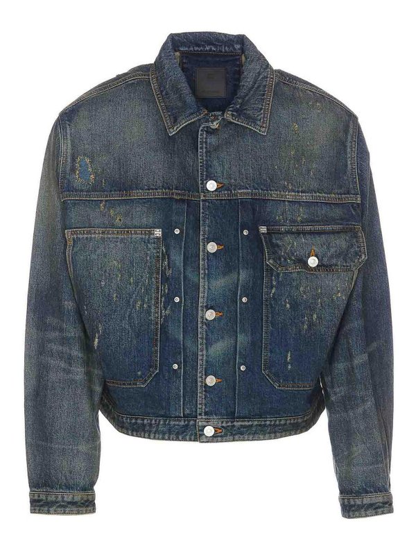 GIVENCHY: denim jacket - Denim jacket