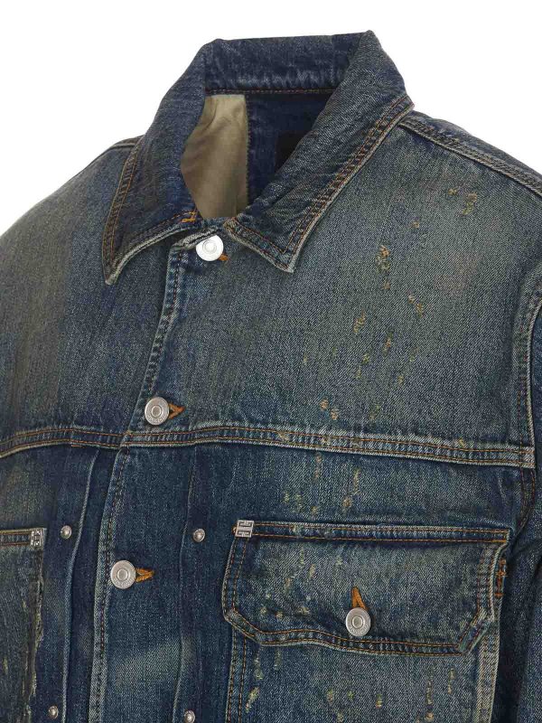The Best Shops GIVENCHY: denim jacket - Denim jacket