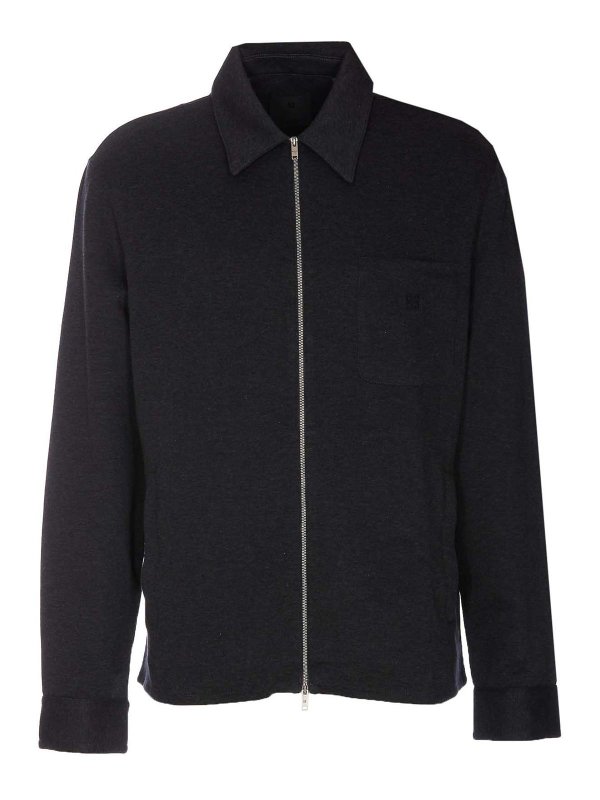 GIVENCHY: シャツ - シャツ - グレー