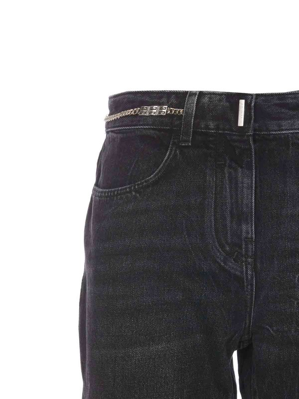 ストレートジーンズ - 黒 shop online: GIVENCHY