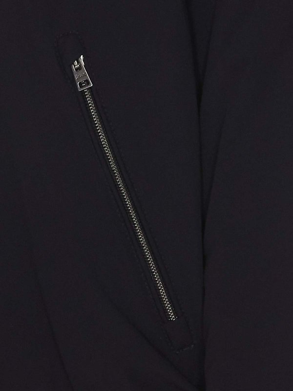 The Best Shops HERNO: Chaquetas Bomber - Chaqueta Bomber - Azul