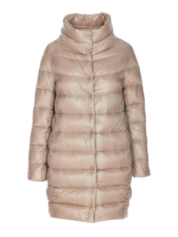 HERNO: Kurze Daunenjacken - Daunenjacke - Beige