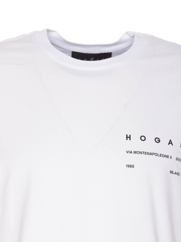 Logo T-Shirt shop online: HOGAN