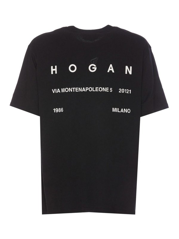 HOGAN: t-shirts online - Logo T-Shirt