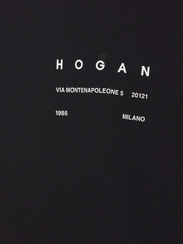 The Best Shops HOGAN: t-shirts - Logo T-Shirt