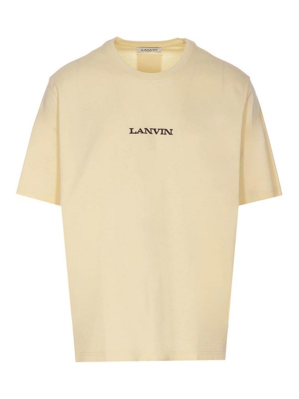 LANVIN: Camisetas - Camiseta - Amarillo