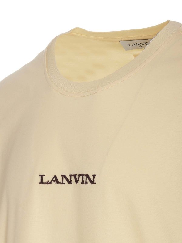 The Best Shops LANVIN: Camisetas - Camiseta - Amarillo