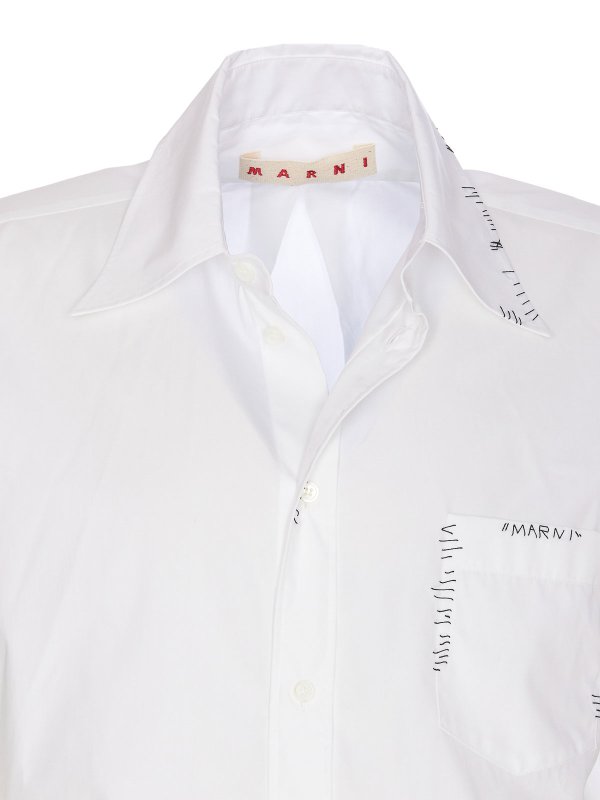 Shirt With  Mending shop online: Marni