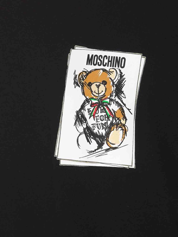 The Best Shops MOSCHINO: Camisetas - Camiseta - Negro