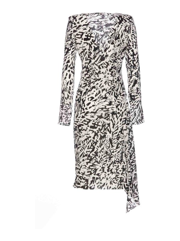 PATRIZIA PEPE: ニーレングスドレス online - 膝丈ドレス - 黒