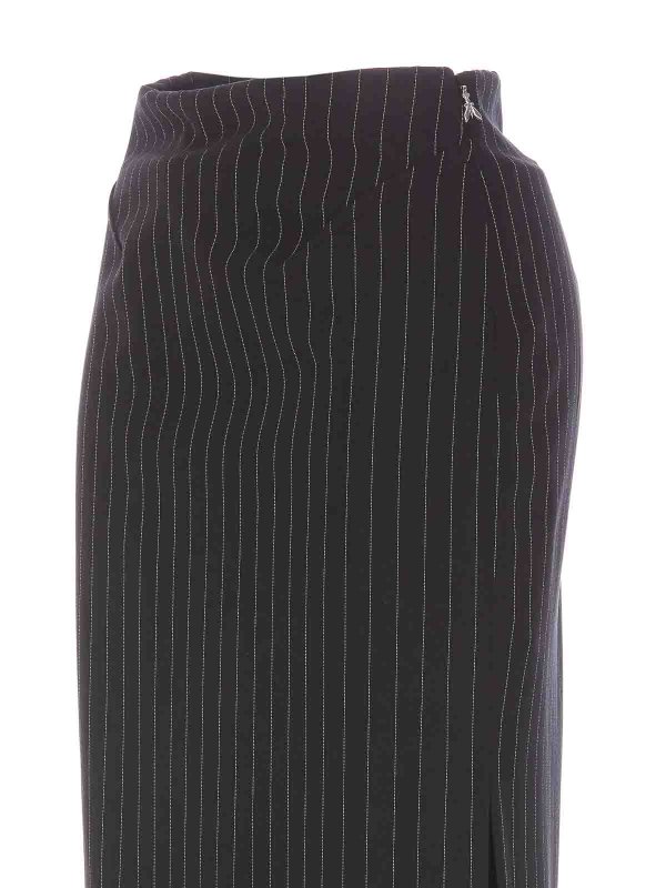 The Best Shops PATRIZIA PEPE: ニーレングススカート＆ミディ丈 - 膝丈/ミディスカート - 黒