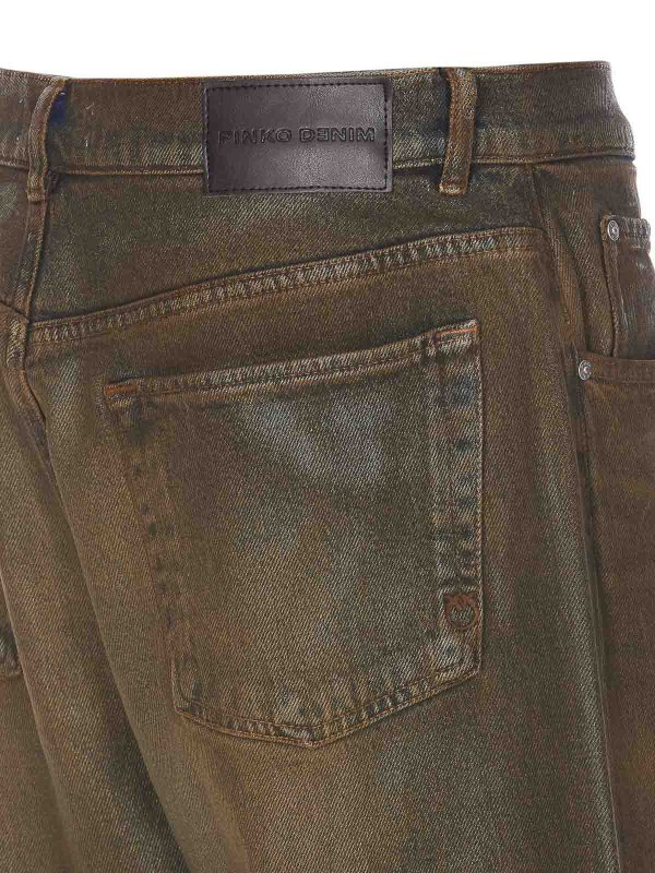 The Best Shops Pinko: jeans dritti, a sigaretta - Jeans Wanda in denim