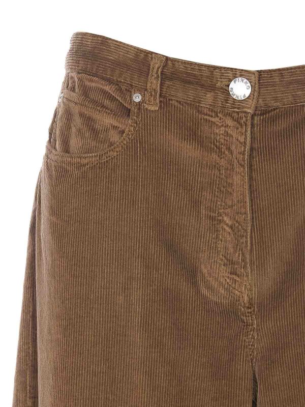 カジュアルパンツ - ブラウン shop online: Pinko