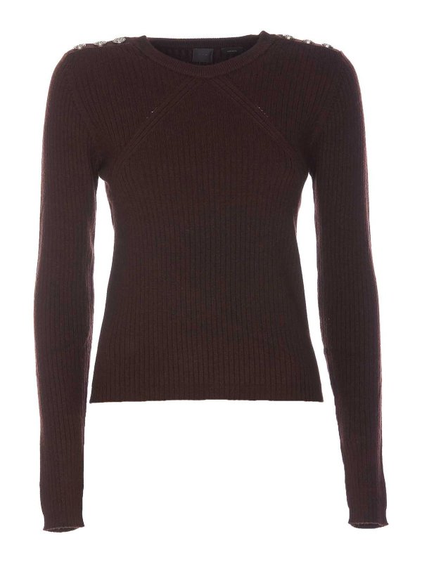 Pinko: crew necks - Robusto Sweater