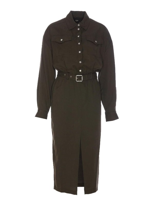 Pinko: knee length dresses - Chemisier dress