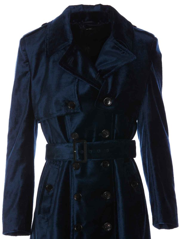 ショートコート - ブルー shop online: TOM FORD