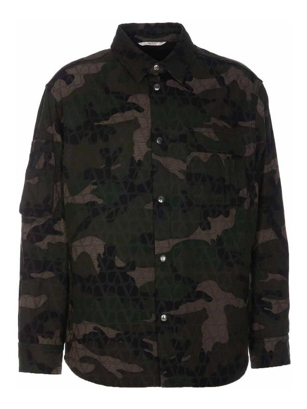 VALENTINO: カジュアルジャケット - カジュアルジャケット - 緑