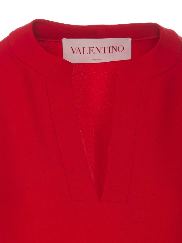 トップ/タンクトップ - 赤 shop online: VALENTINO