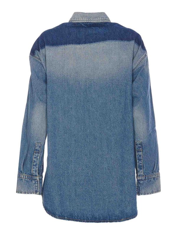 VICTORIA BECKHAM: シャツ online - シャツ - ブルー