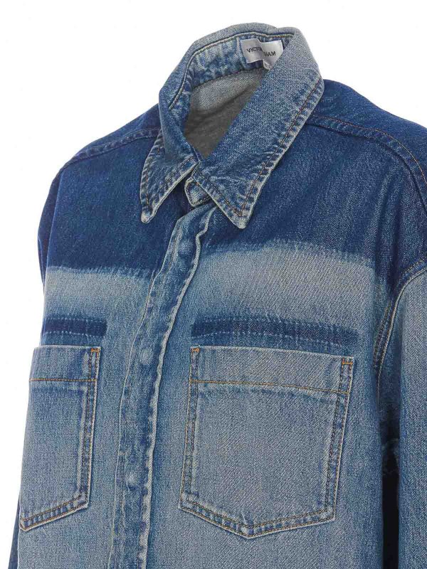 The Best Shops VICTORIA BECKHAM: シャツ - シャツ - ブルー