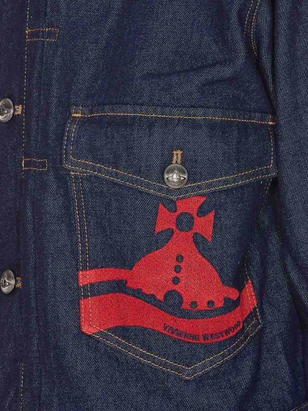 The Best Shops VIVIENNE WESTWOOD: カジュアルジャケット - カジュアルジャケット - ブルー