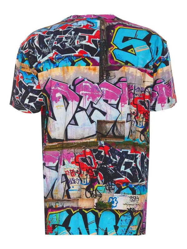 Vivienne Westwood Graffiti T-Shirt - Men|3G01001FMJ006EO332