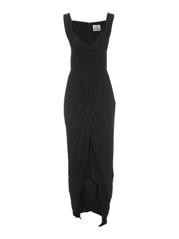 VIVIENNE WESTWOOD: maxi dresses - Long Panther Dress