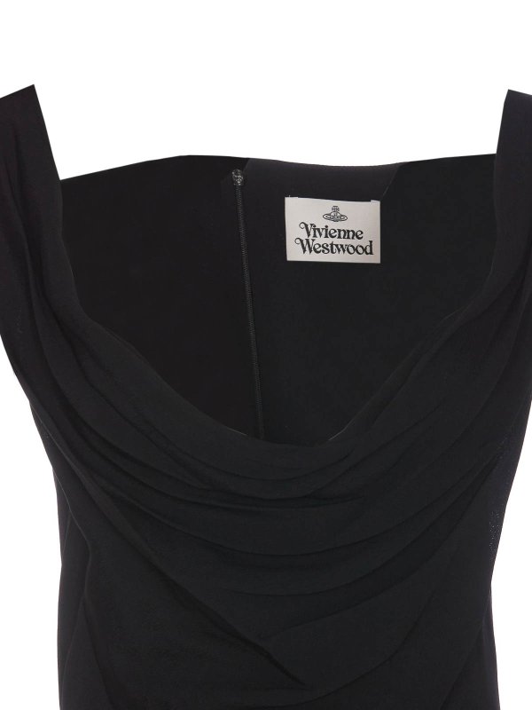 VIVIENNE WESTWOOD: maxi dresses online - Long Panther Dress