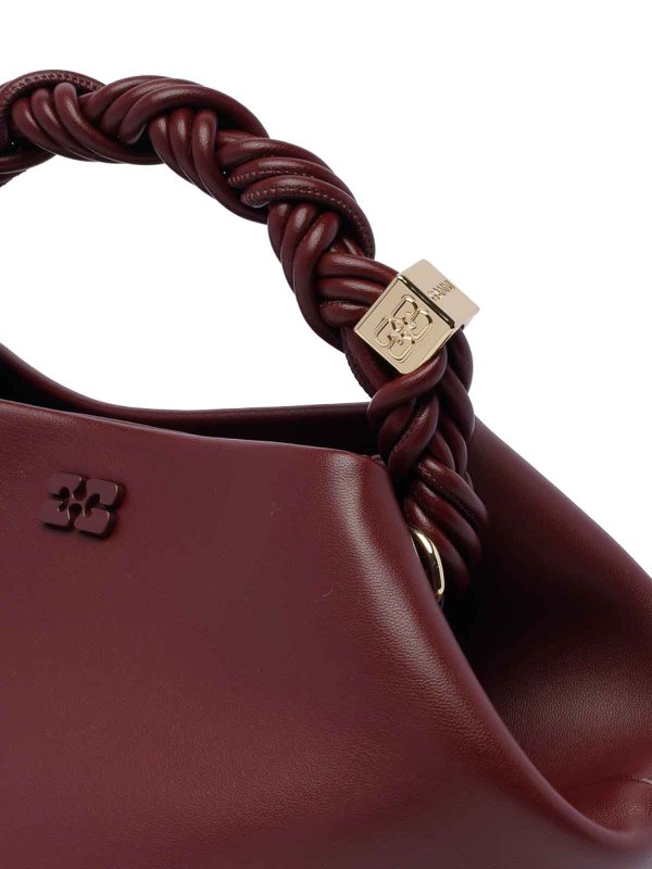 Bordeaux Small Bou Handbag shop online: GANNI