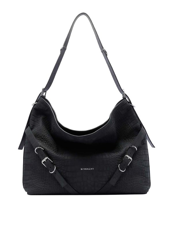 GIVENCHY: クロスボディバッグ - クロスボディバッグ - 黒