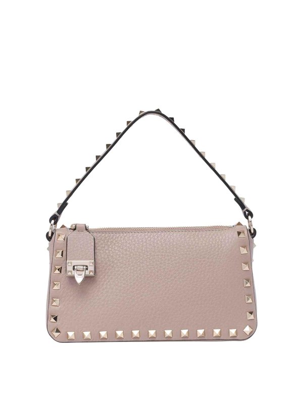 VALENTINO: cross body bags - Small Rockstud Shoulder Bag