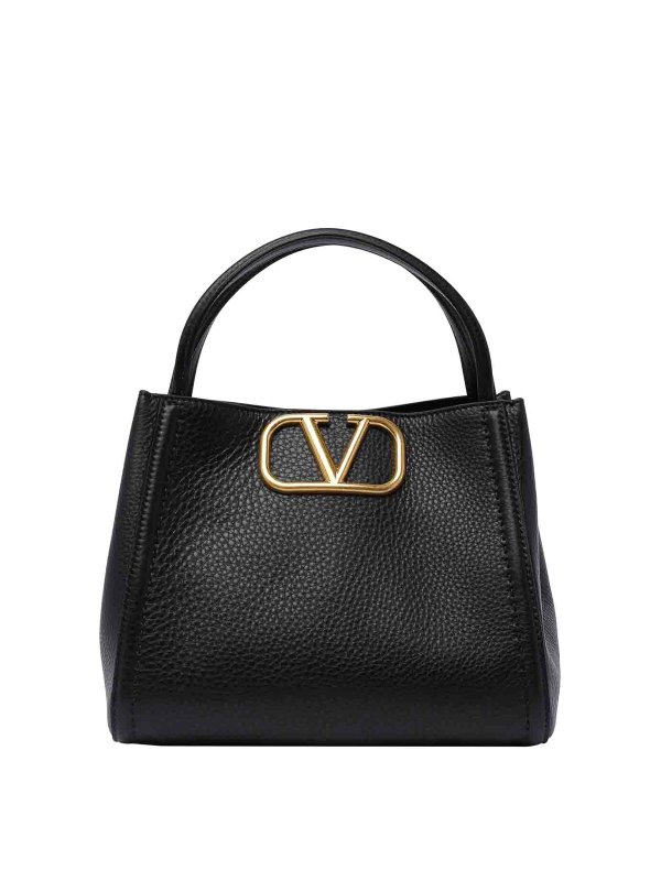 VALENTINO: Handtaschen - Shopper - Schwarz