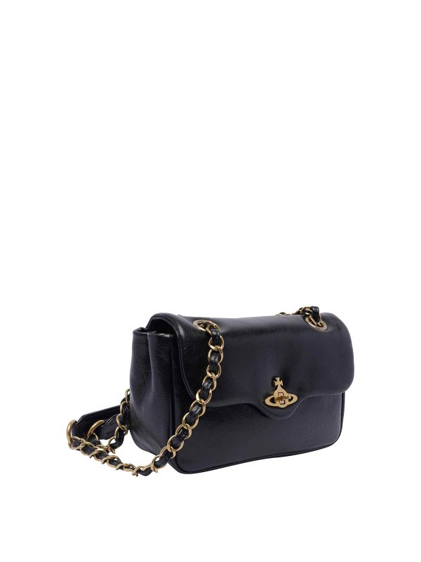 VIVIENNE WESTWOOD: ショルダーバッグ online - ショルダーバッグ - 黒