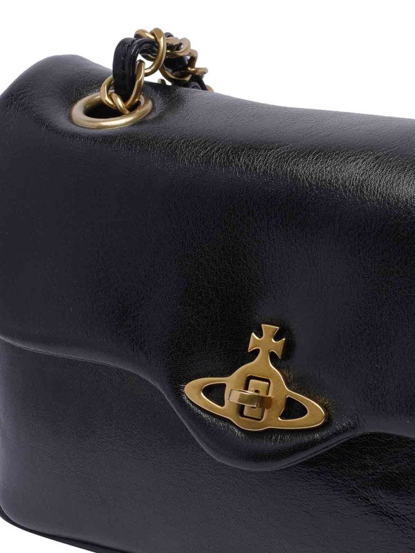 ショルダーバッグ - 黒 shop online: VIVIENNE WESTWOOD
