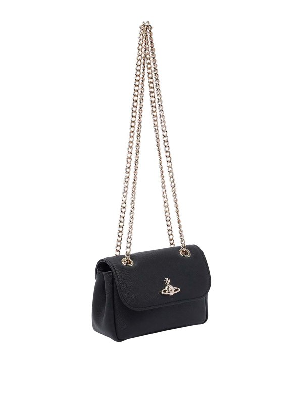 VIVIENNE WESTWOOD: shoulder bags online - Saffiano shoulder bag